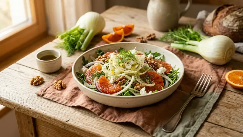 Fenchel-Orangen-Salat