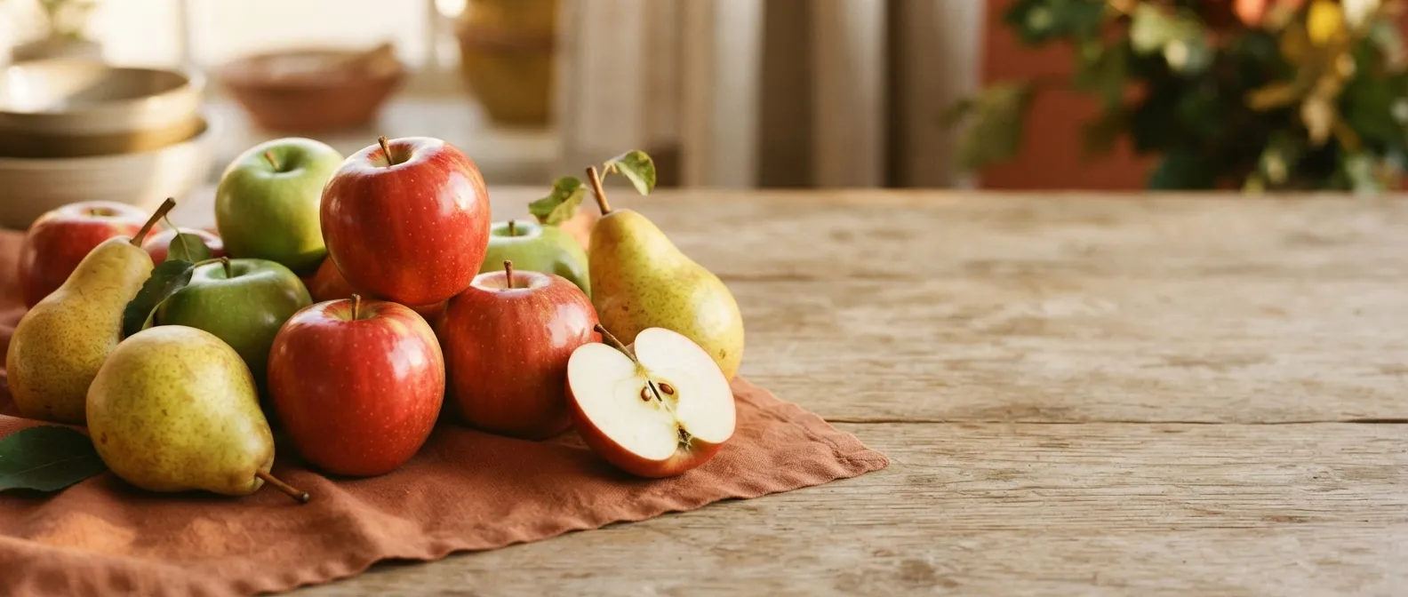 Apfel vs. Birne – Herbstliche Obst-Klassiker im Vergleich