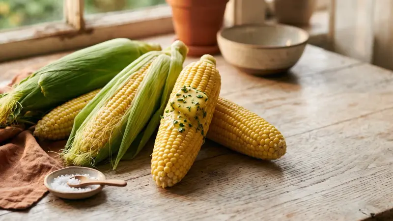 Zuckermais vom Kolben: kochen, grillen, würzen