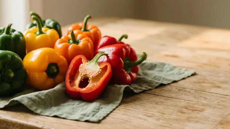 Paprika: grün, rot, gelb – Reifegrad oder Sorte?