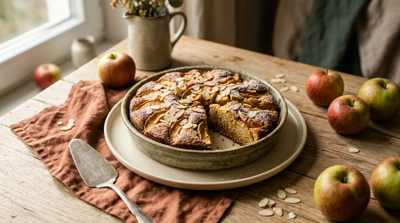 Apfel-Marzipan-Kuchen