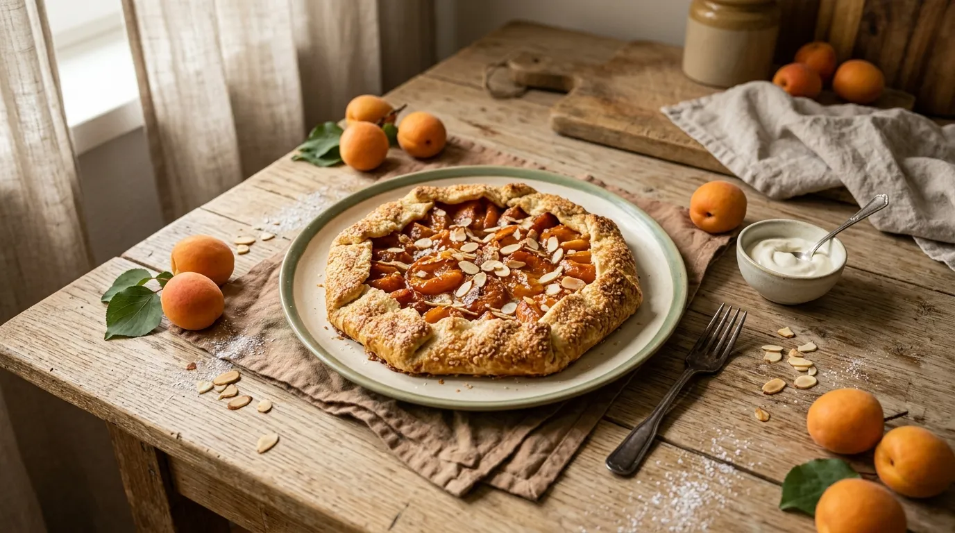 Aprikosen-Galette