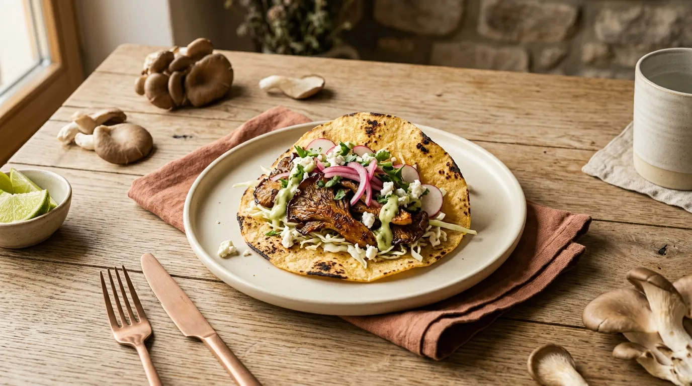Austernpilz-Taco
