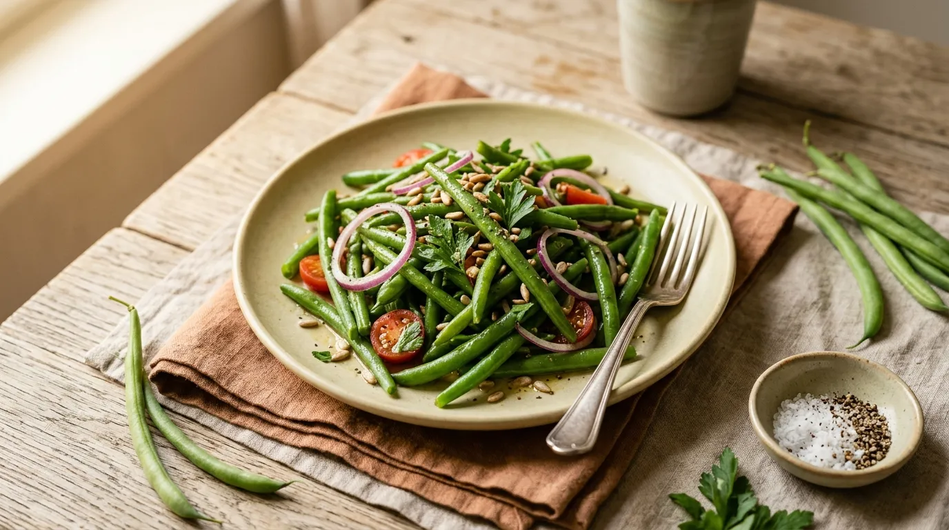 Bohnen-Salat (grün)