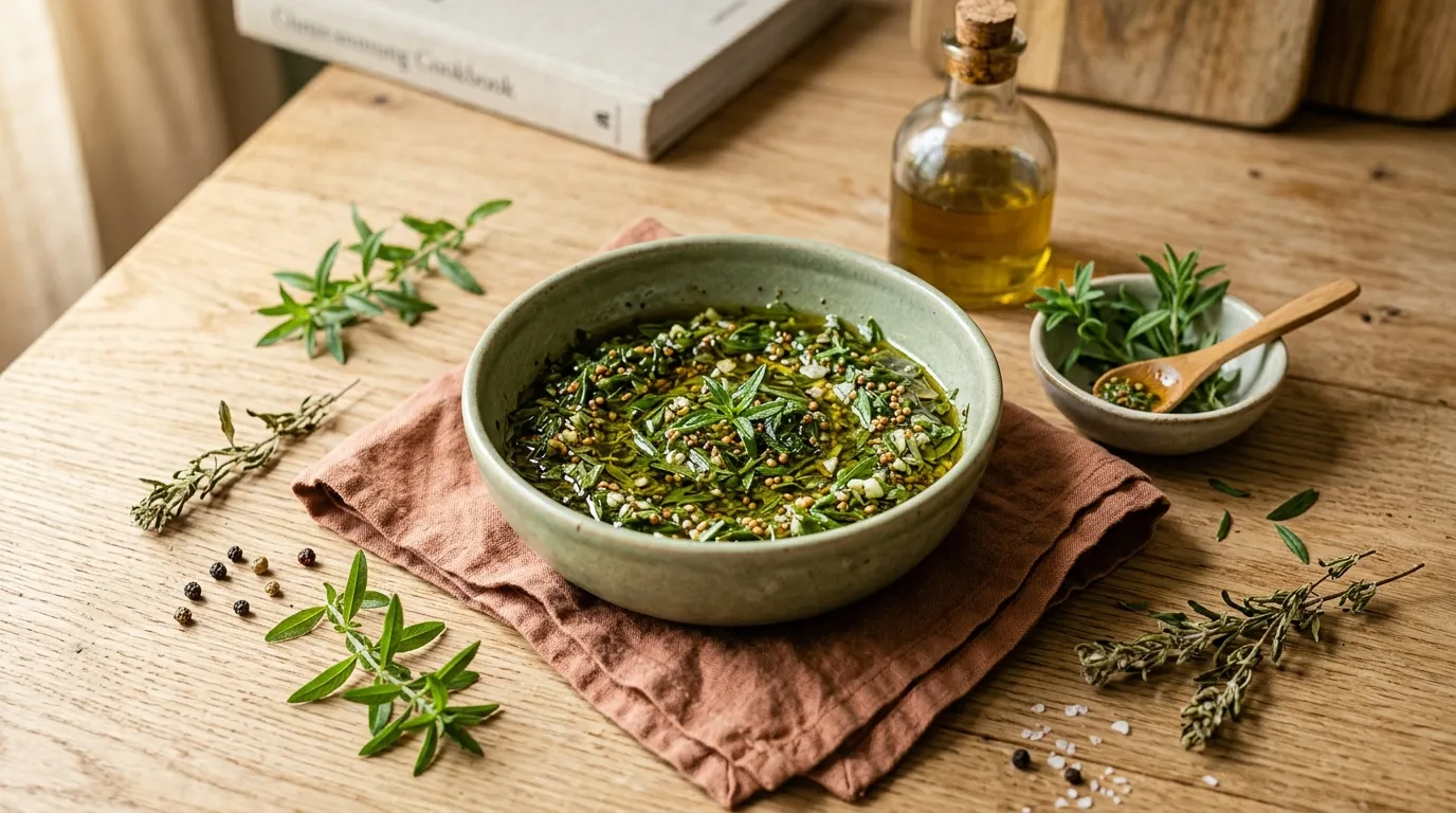 Bohnenkraut-Marinade