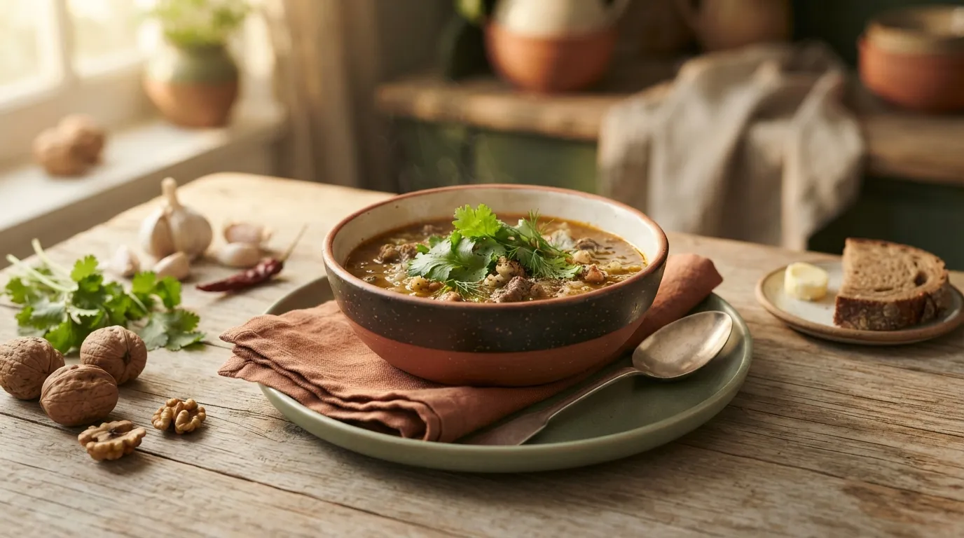 Charcho – georgische Rindfleischsuppe