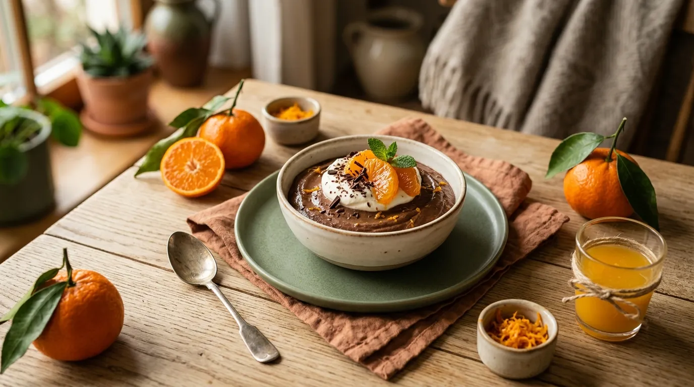 Clementinen-Schokoladen-Mousse