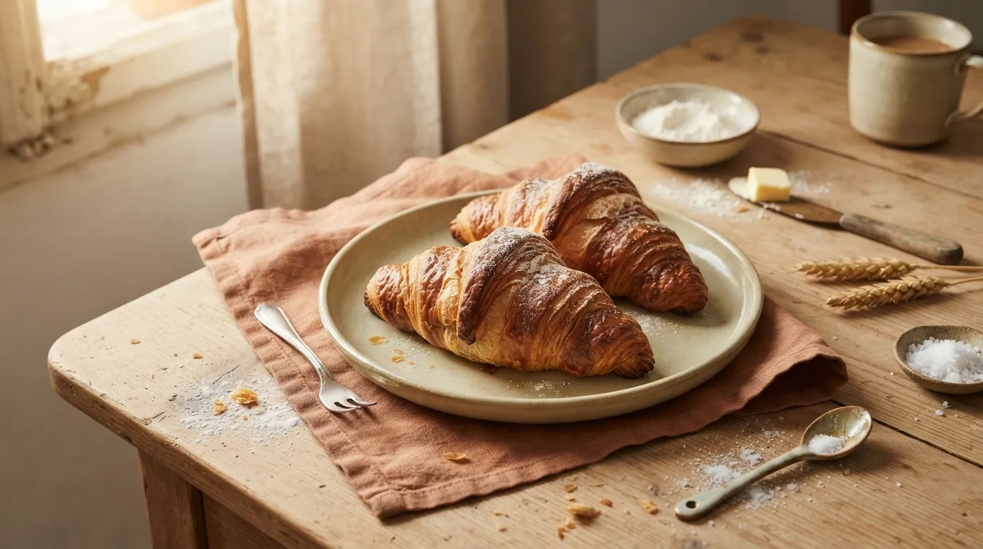 Croissants selbst backen