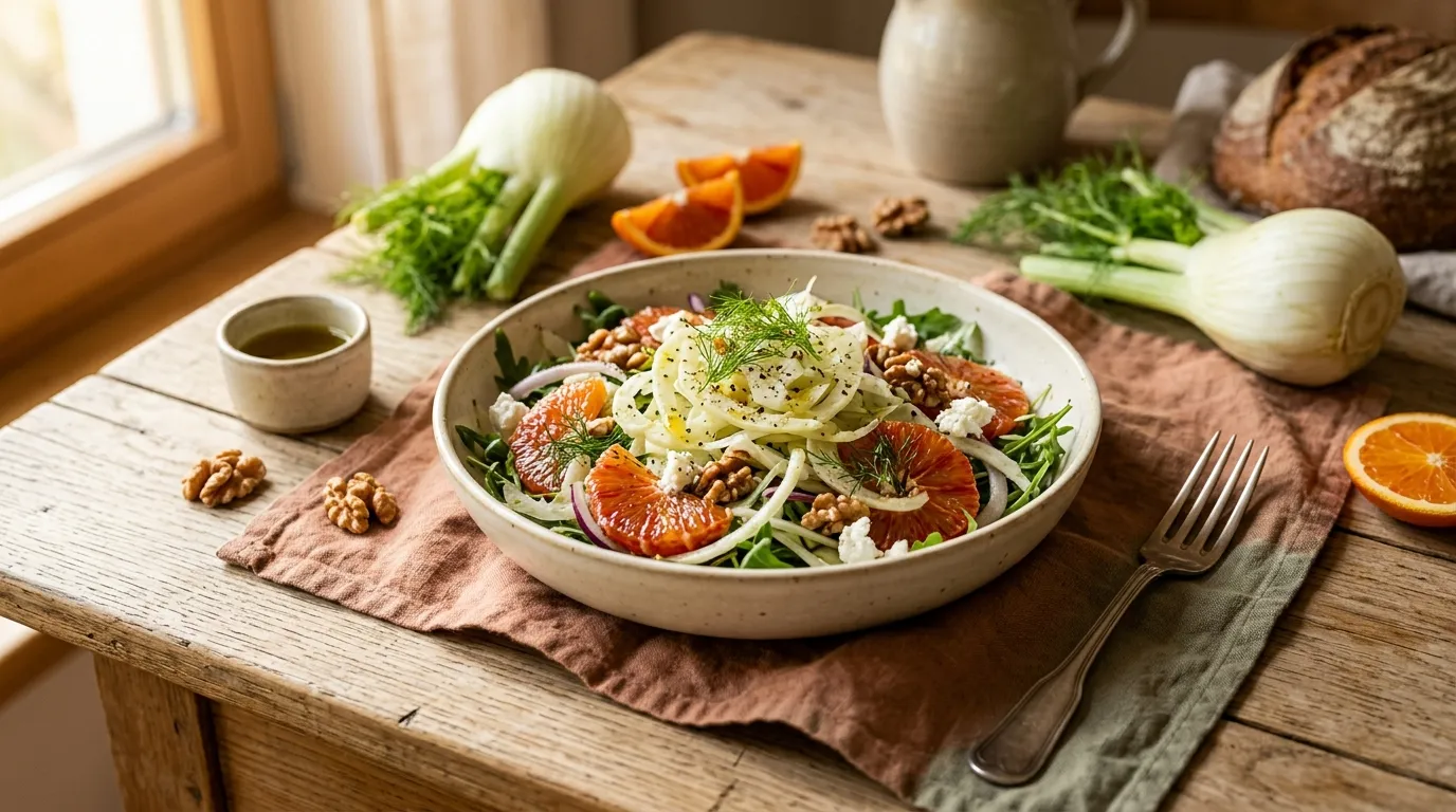 Fenchel-Orangen-Salat