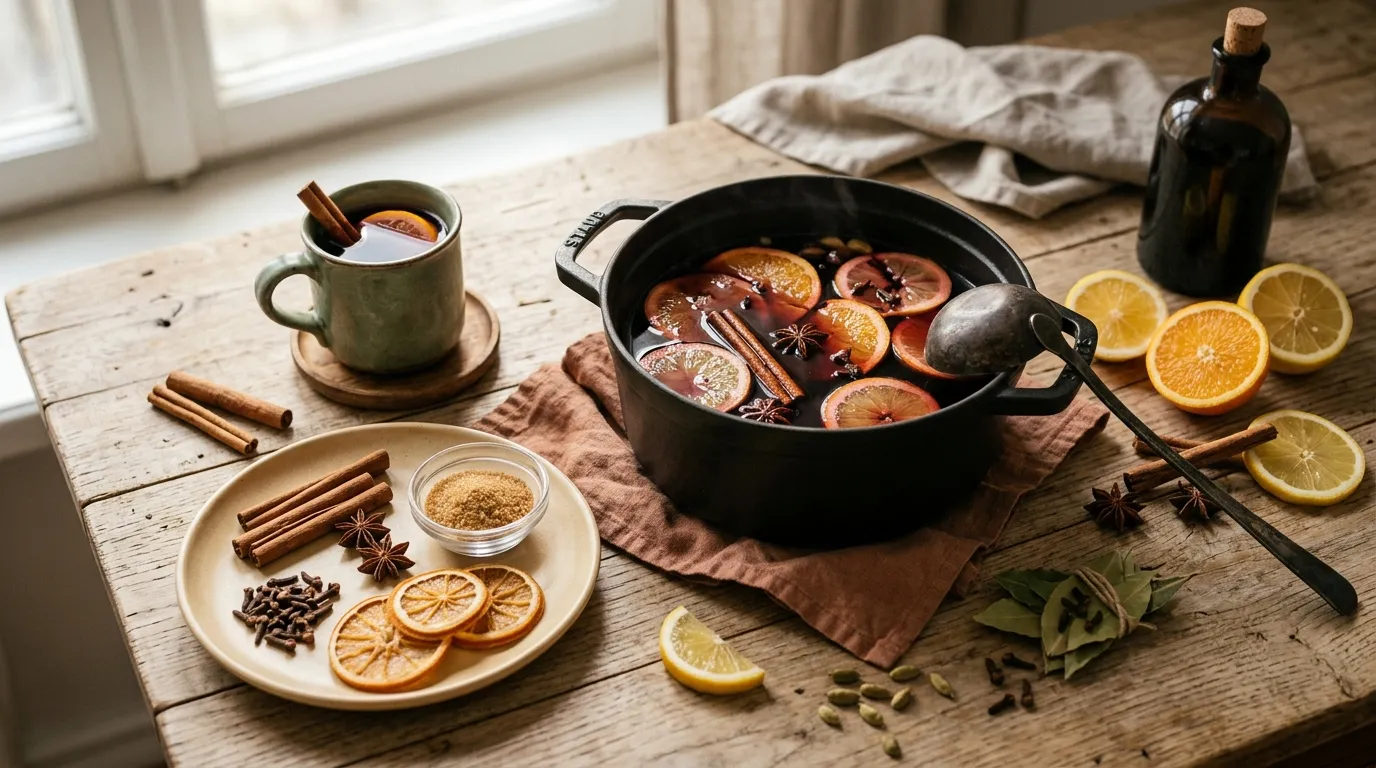 Glühwein-Vorbereitung