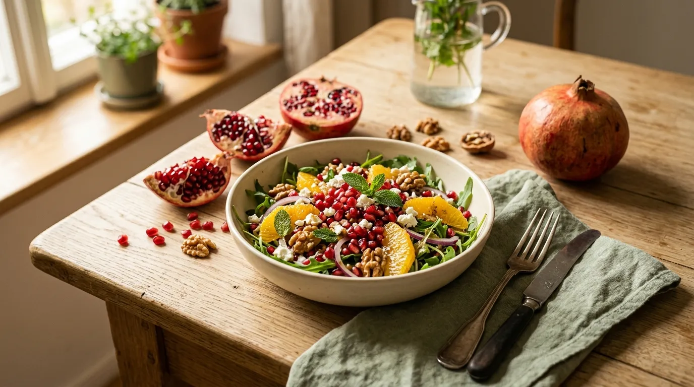 Granatapfel-Orangen-Salat
