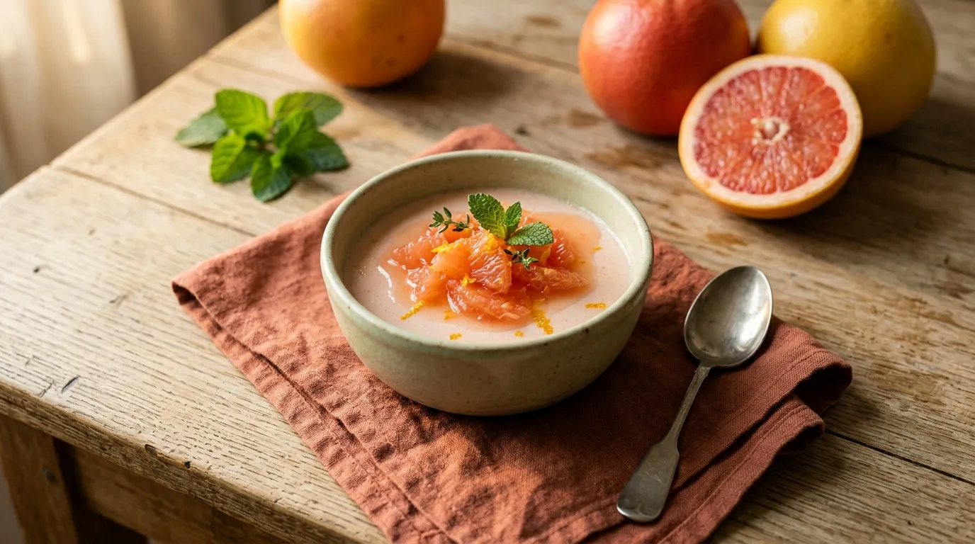 Grapefruits-Pannacotta