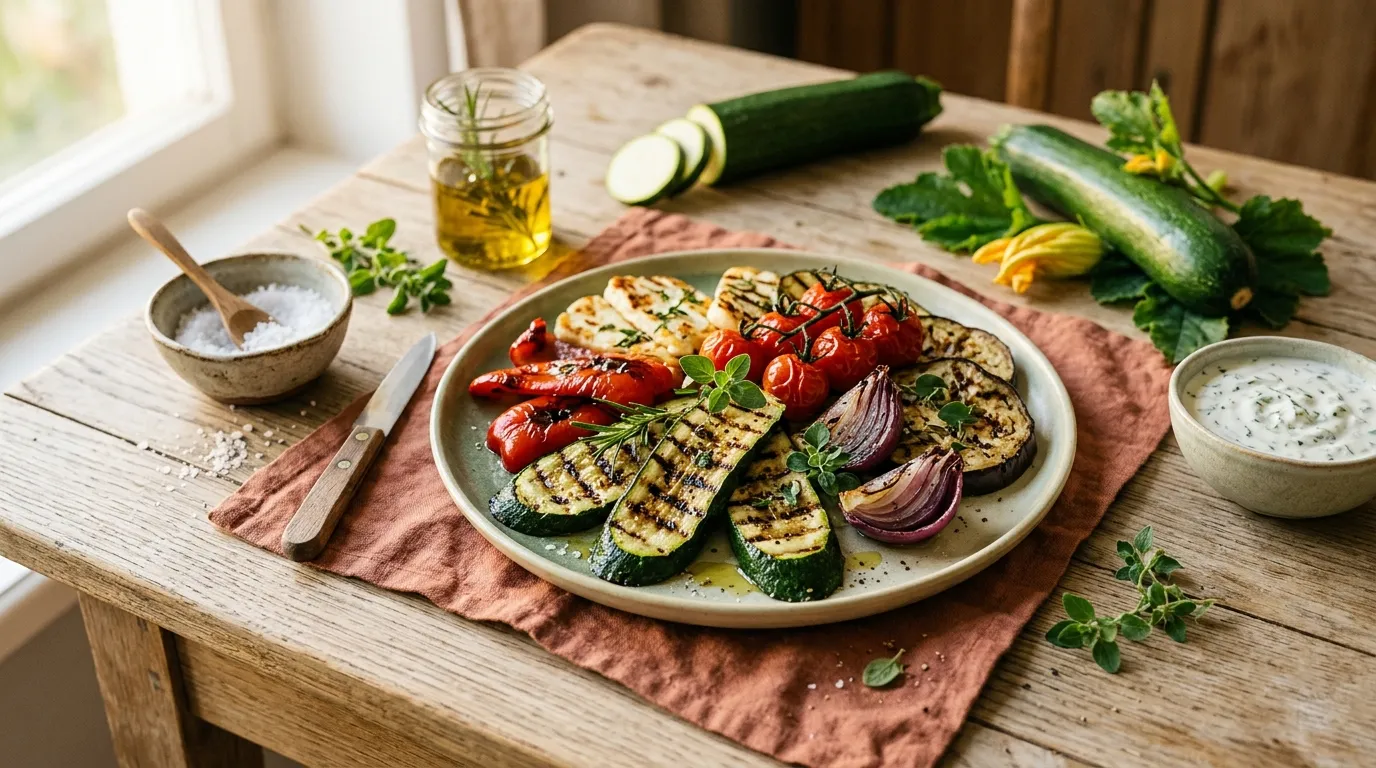 Grill-Gemüse-Platte