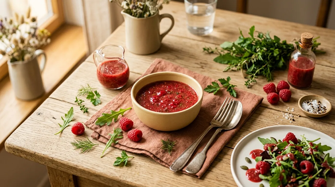Himbeer-Vinaigrette