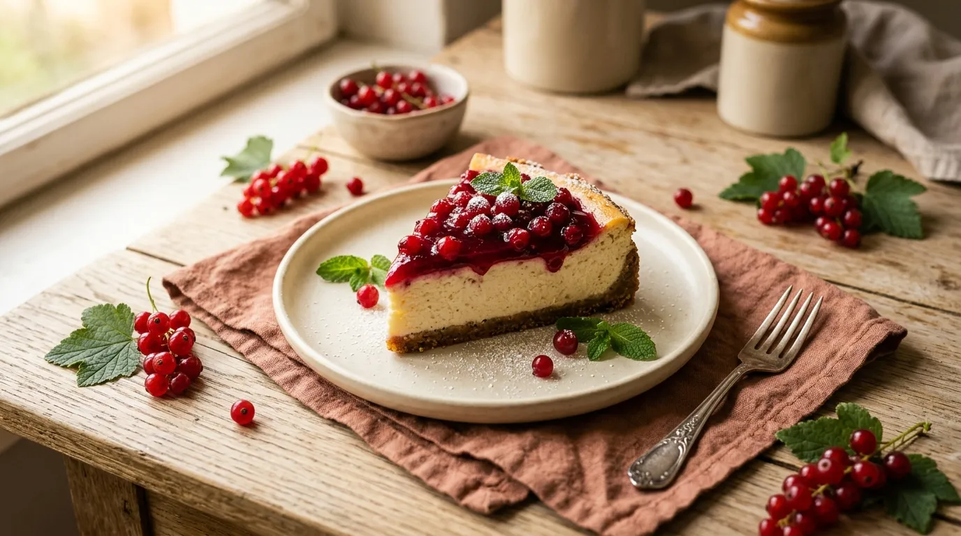 Johannisbeer-Cheesecake