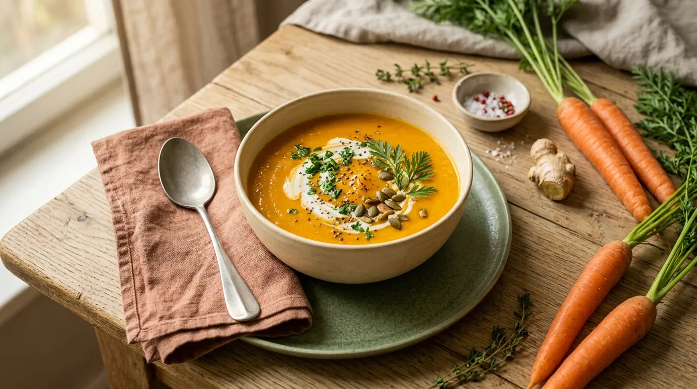 Karotten-Ingwer-Suppe