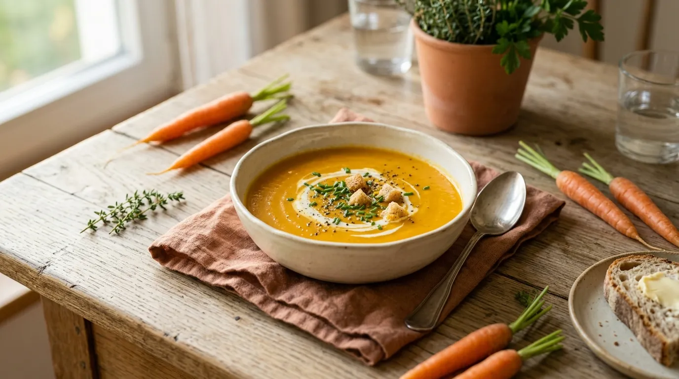 Karotten-Orangen-Suppe