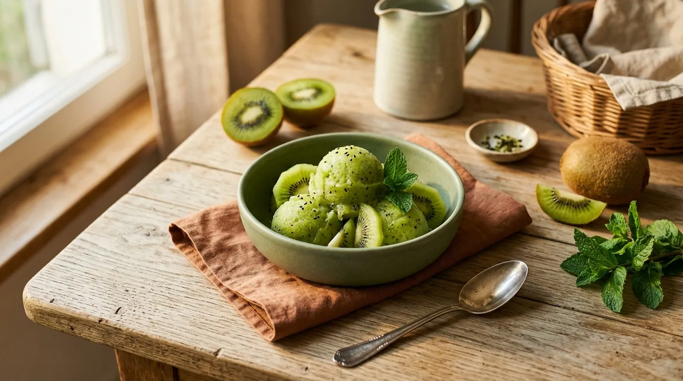Kiwi-Sorbet