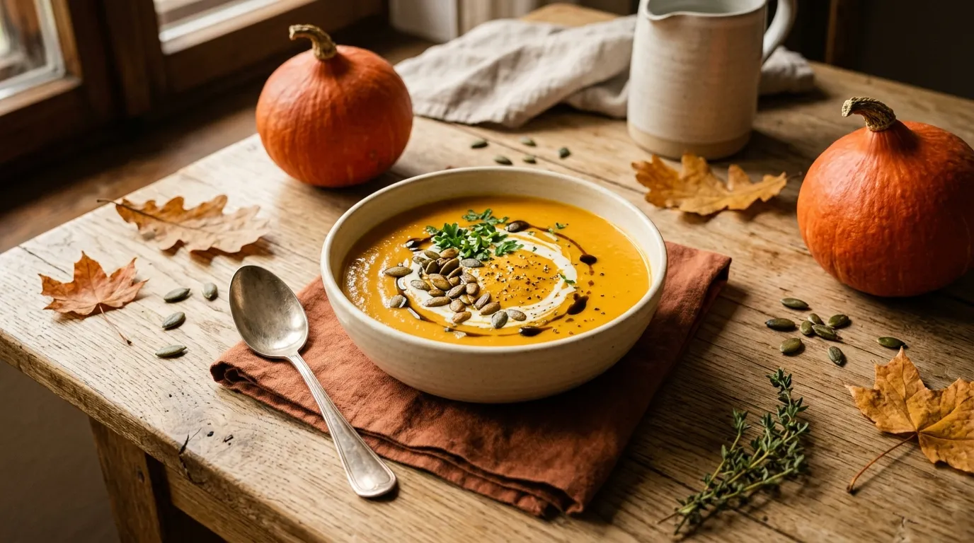 Kürbissuppe — der Herbst-Klassiker