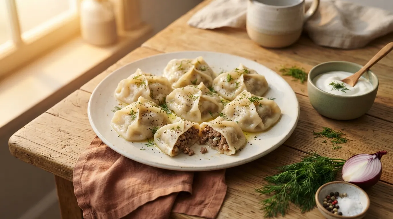 Manty – gedämpfte Teigtaschen aus Zentralasien