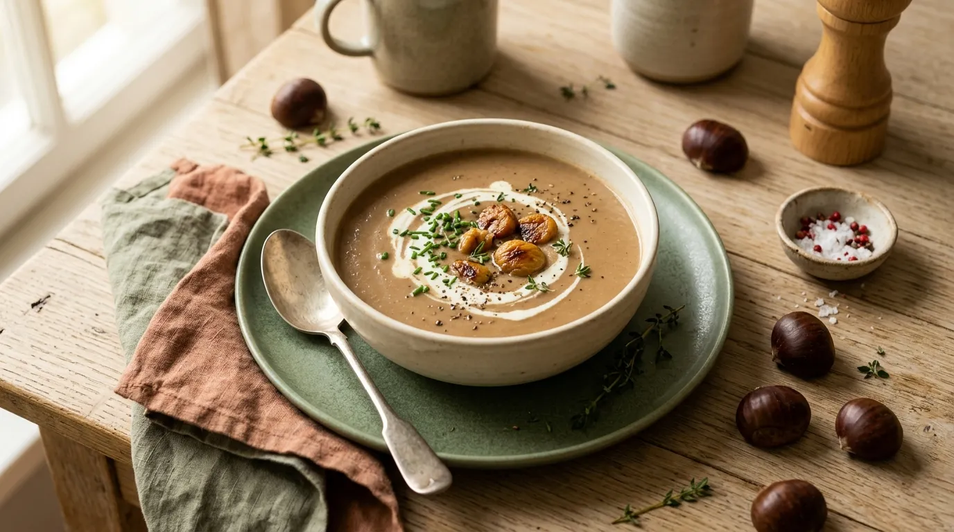 Maronen-Suppe