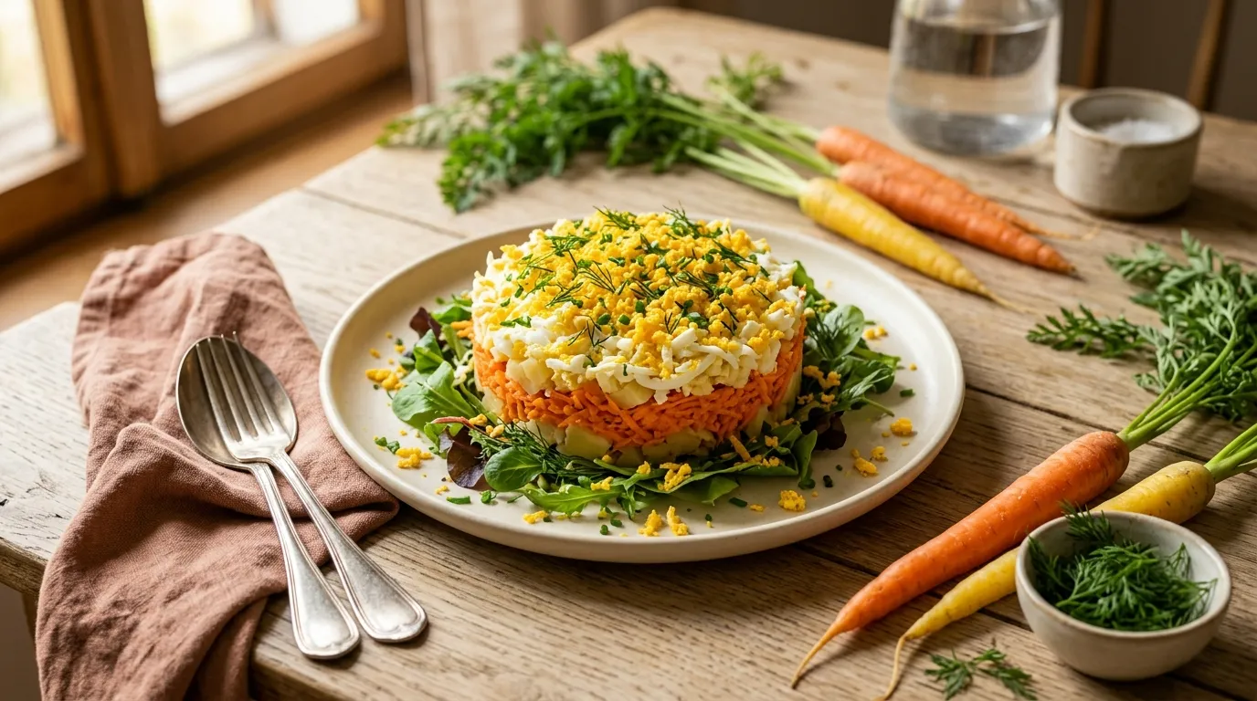 Mimosa-Salat