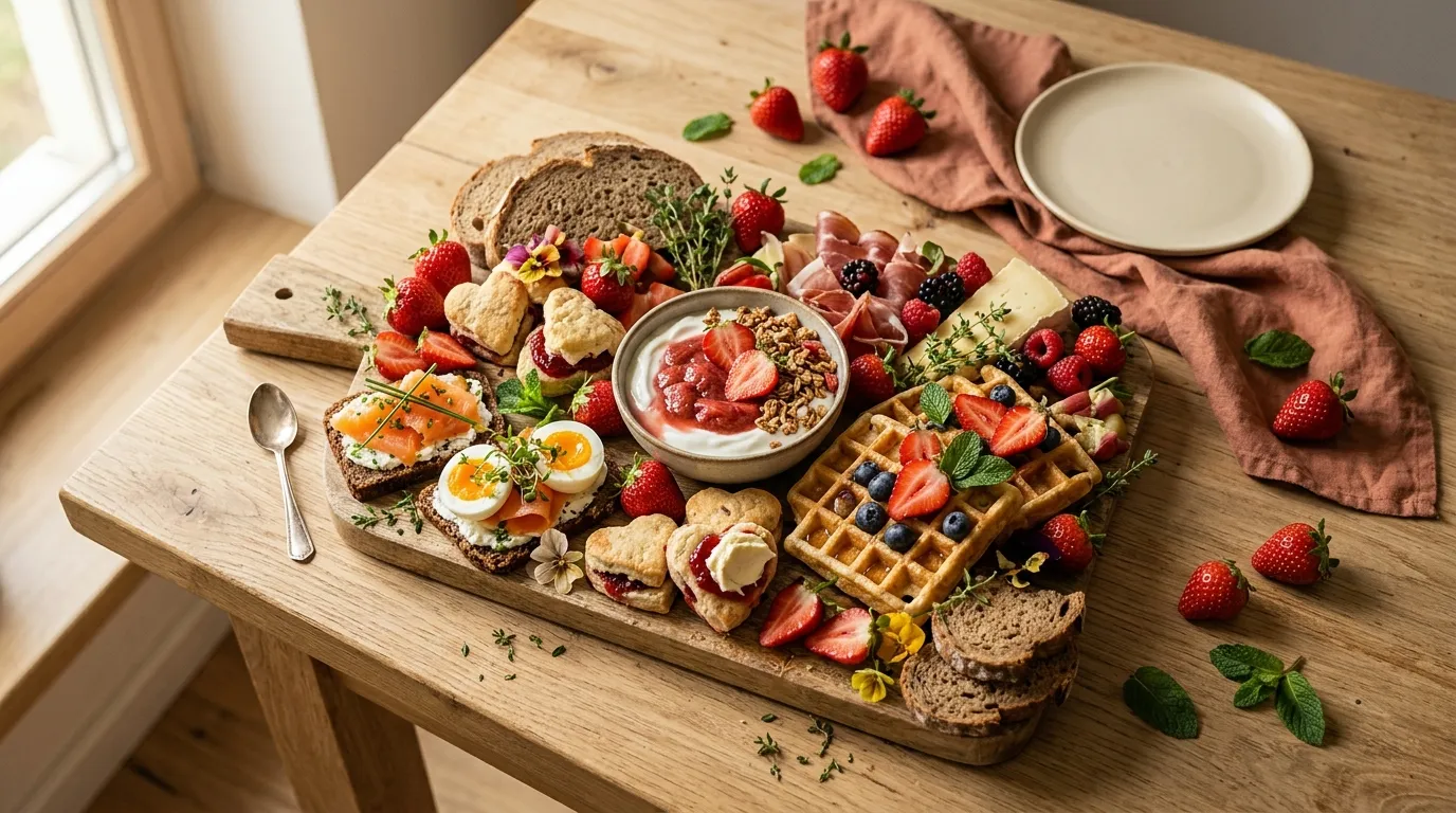 Muttertag-Brunch-Board