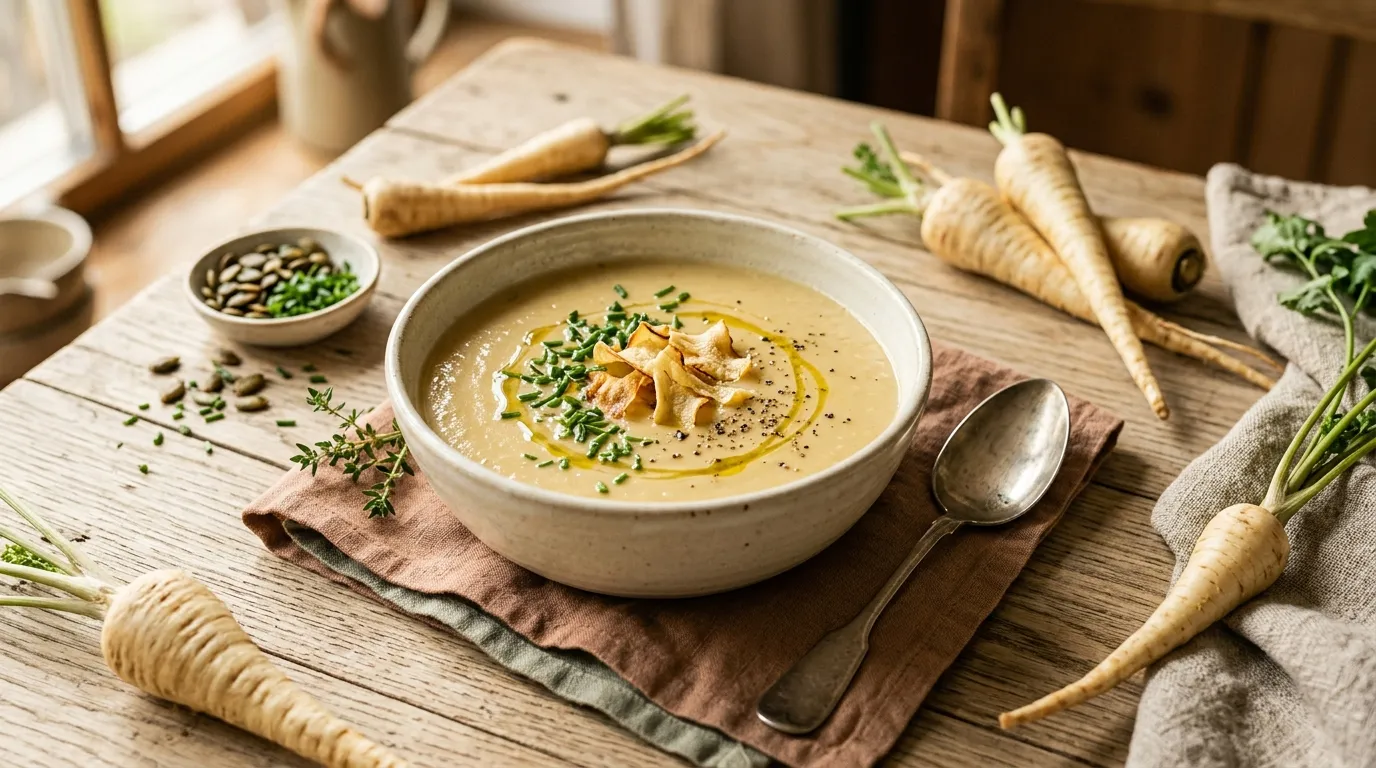 Pastinaken-Cremesuppe