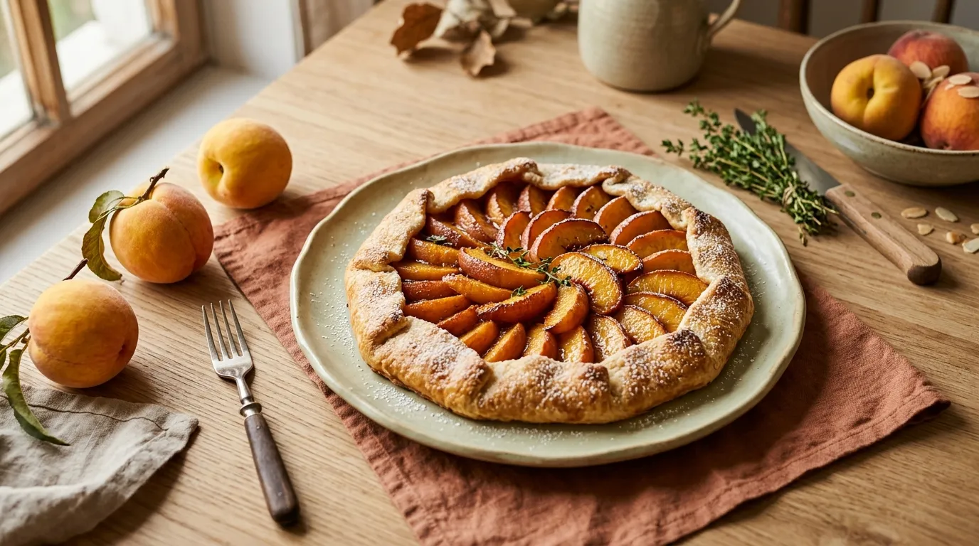 Pfirsich-Galette
