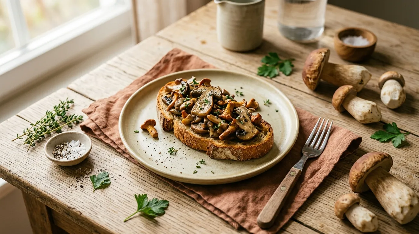 Pilz-Toast