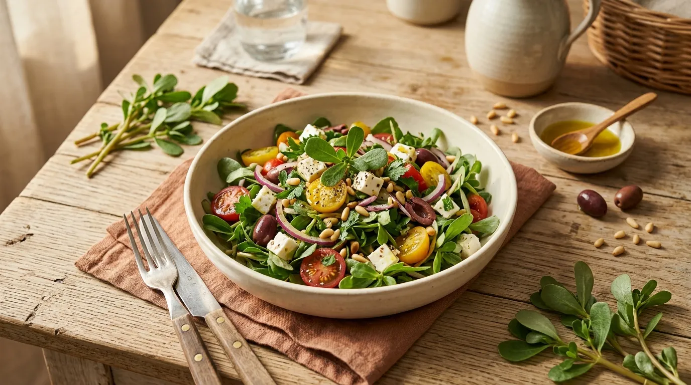 Portulak-Salat mediterran