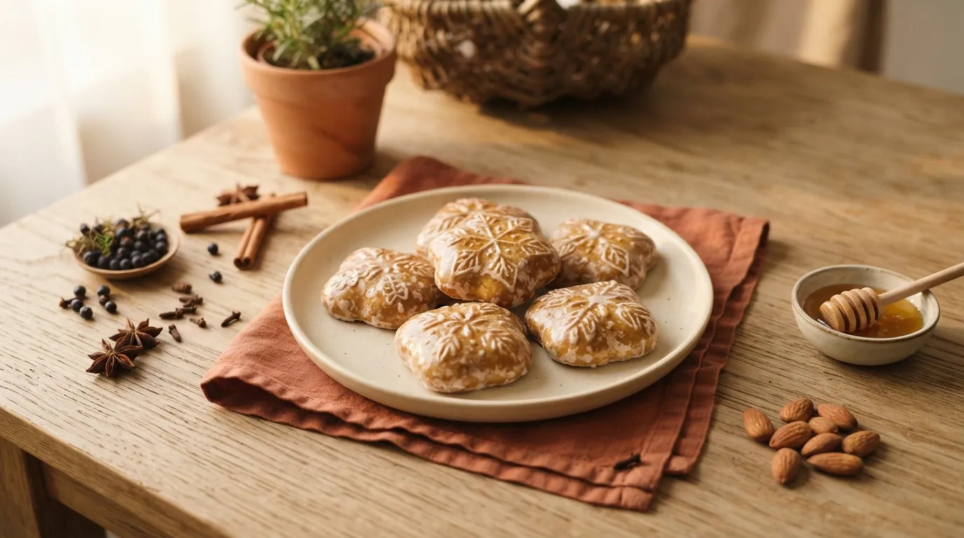 Pryaniki (russische Honiglebkuchen)