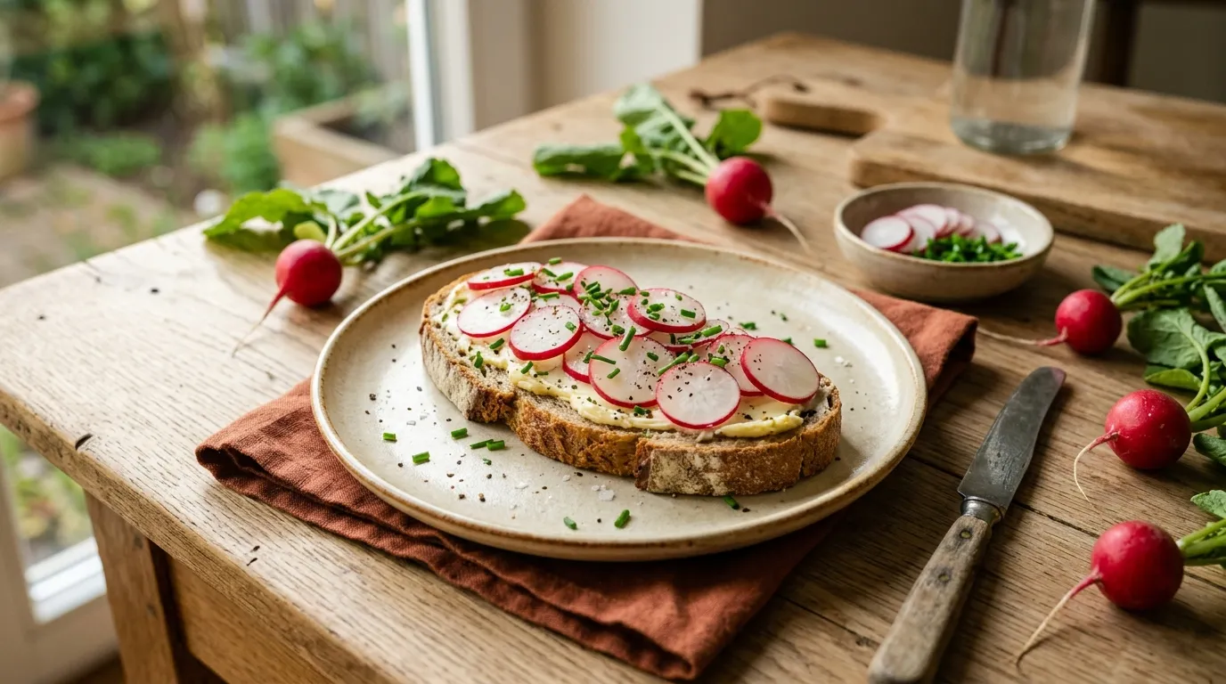 Radieschen-Butter-Brot