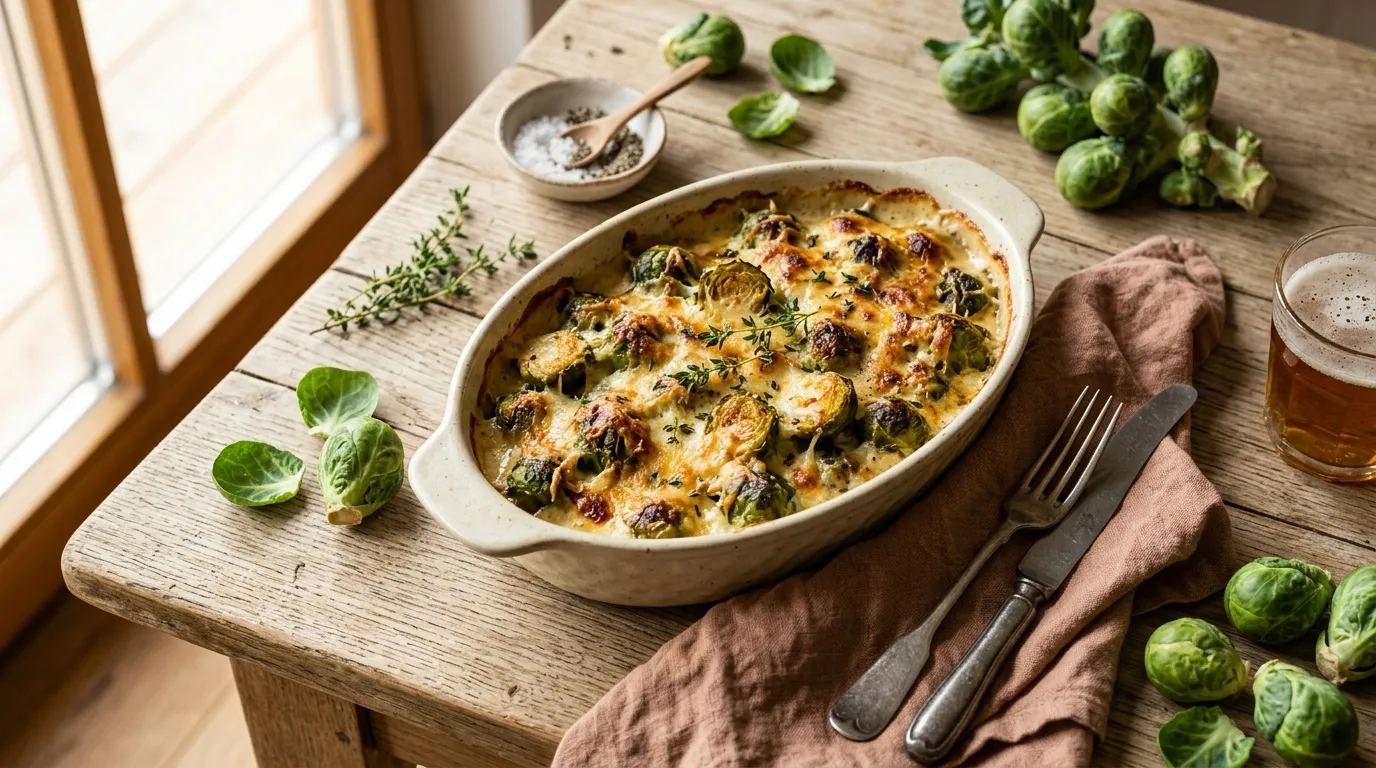 Rosenkohl-Gratin
