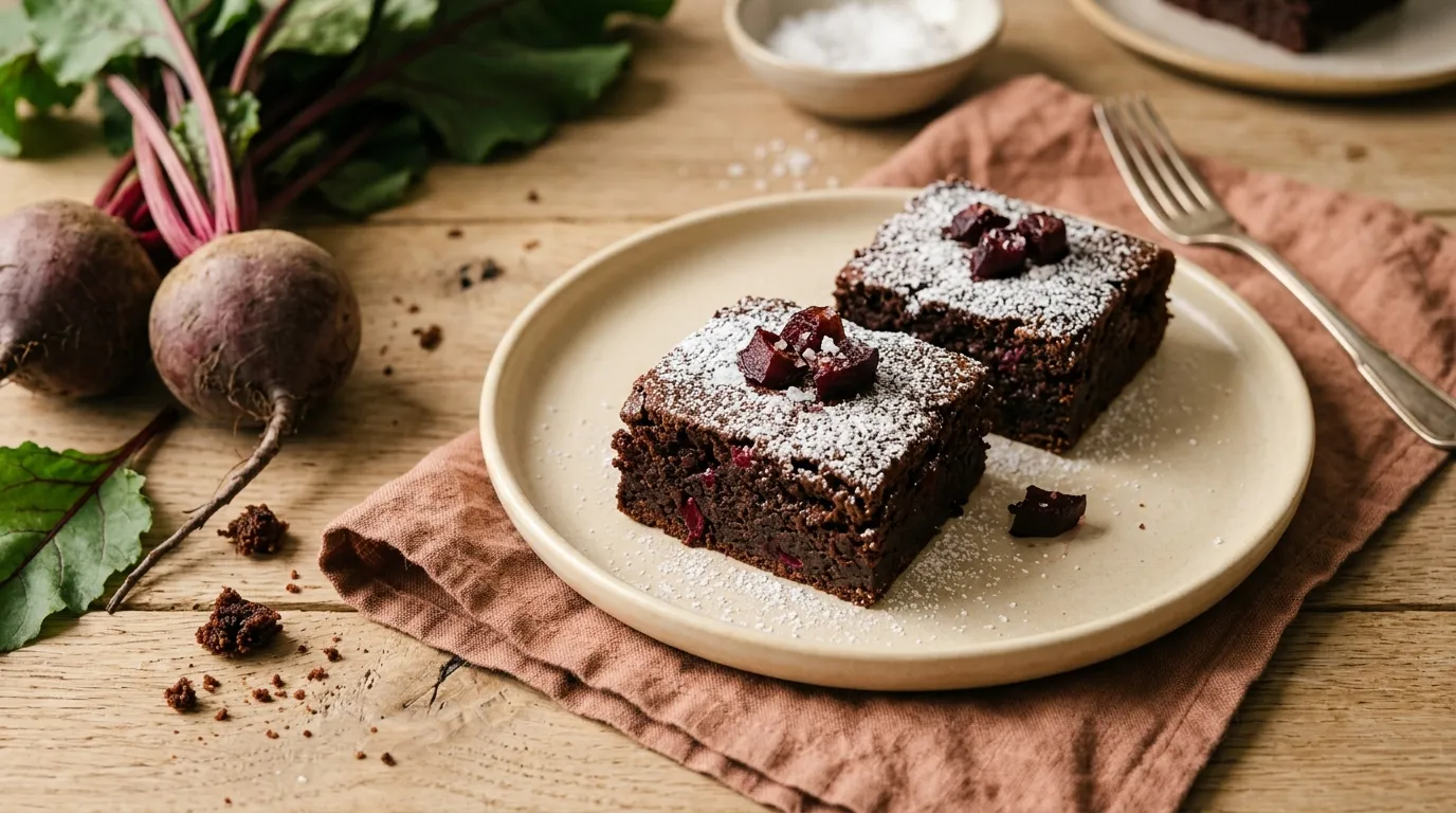 Rote-Bete-Brownies