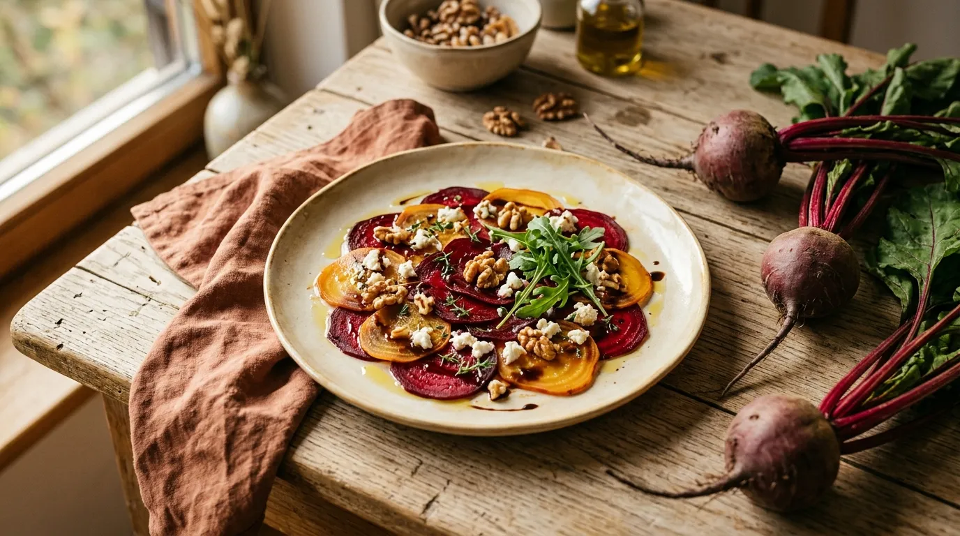 Rote-Bete-Carpaccio