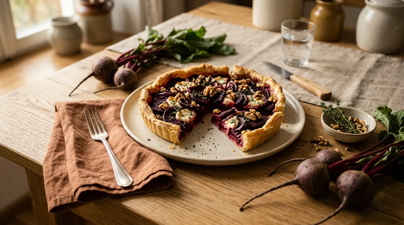 Rote-Bete-Tarte