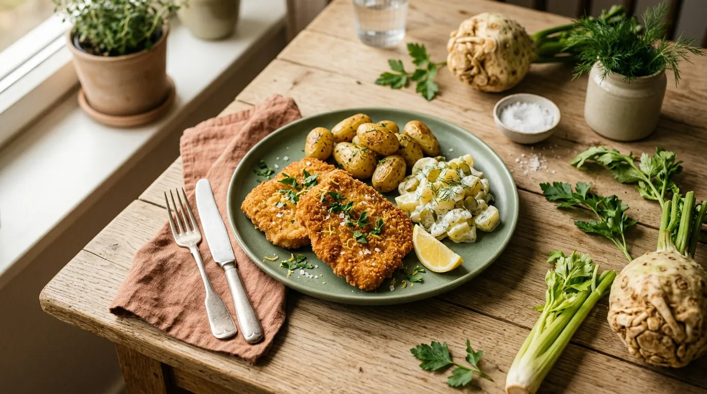 Sellerie-Schnitzel