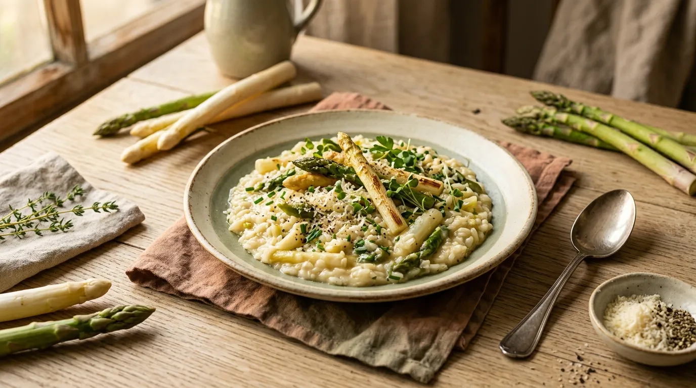 Spargel-Risotto