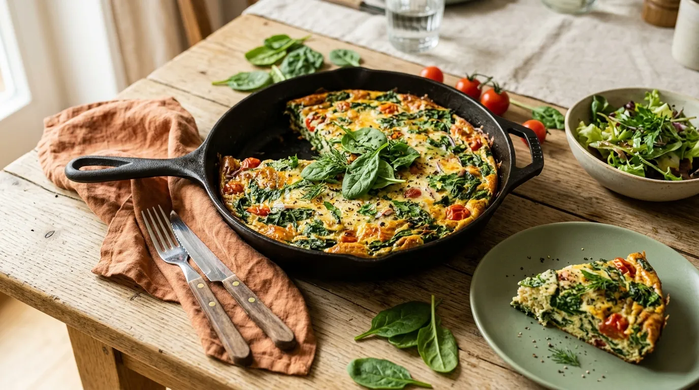 Spinat-Frittata