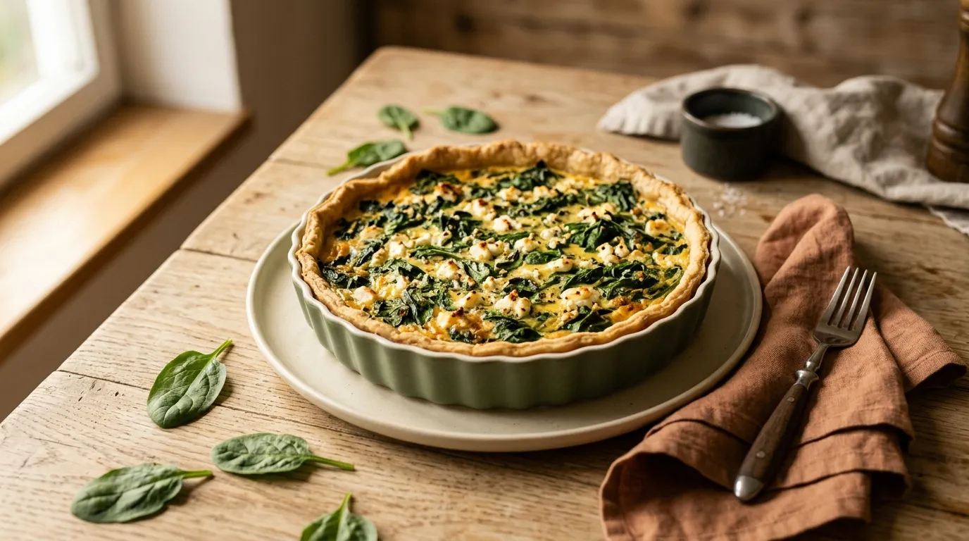 Spinat-Quiche