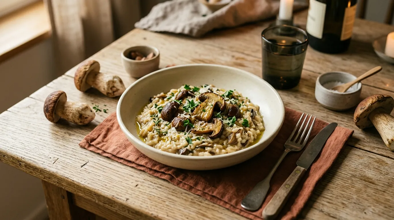 Steinpilz-Risotto