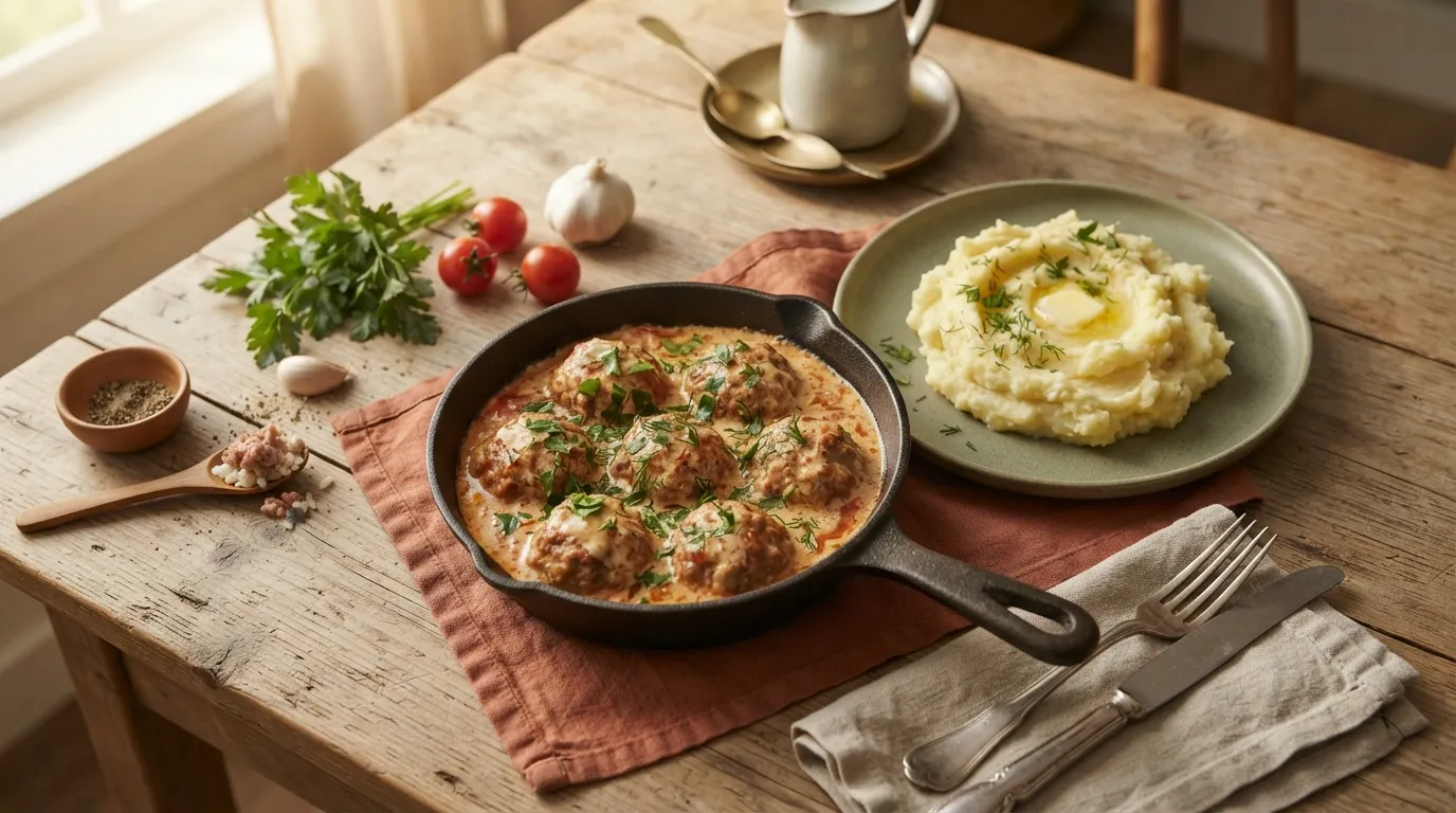 Tefteli – Hackbällchen in Tomatensauce