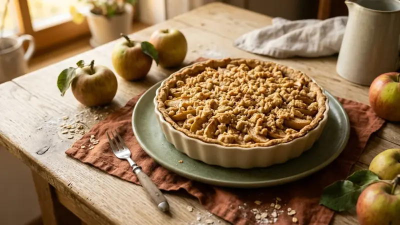 Apfelkuchen mit Streusel
