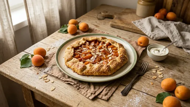 Aprikosen-Galette