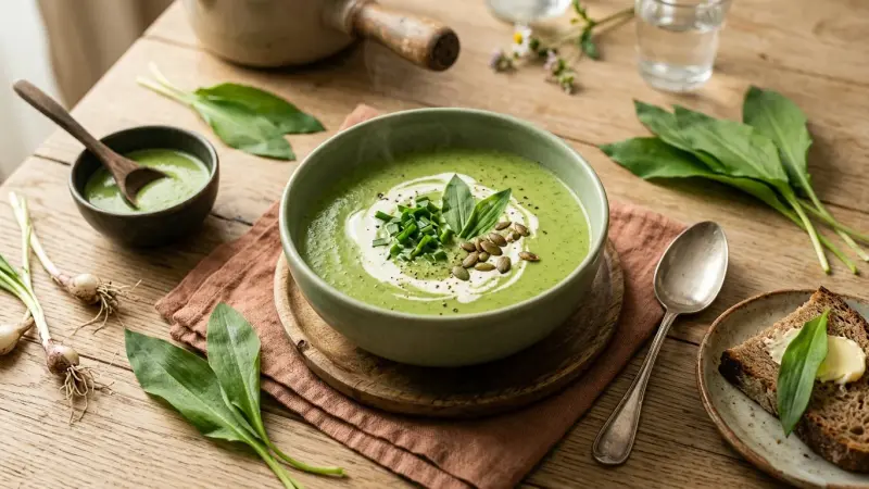 Bärlauch-Suppe