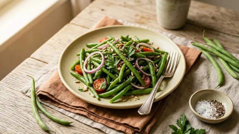 Bohnen-Salat (grün)