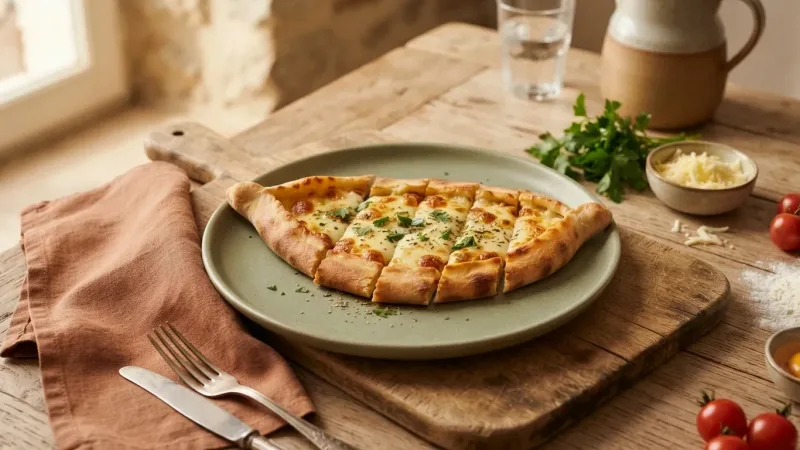 Burek sa Sirom: Käseburek mit Filoteig