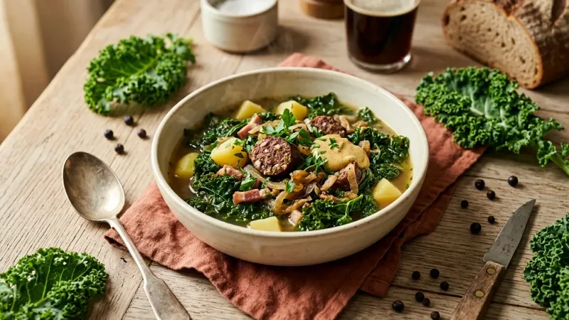 Caldo Verde: Portugiesische Grünkohlsuppe