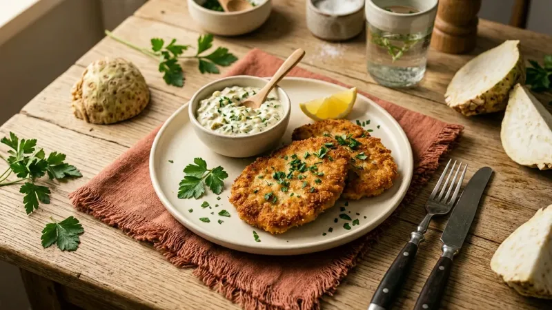 Dänische Frikadeller mit Agurkesalat
